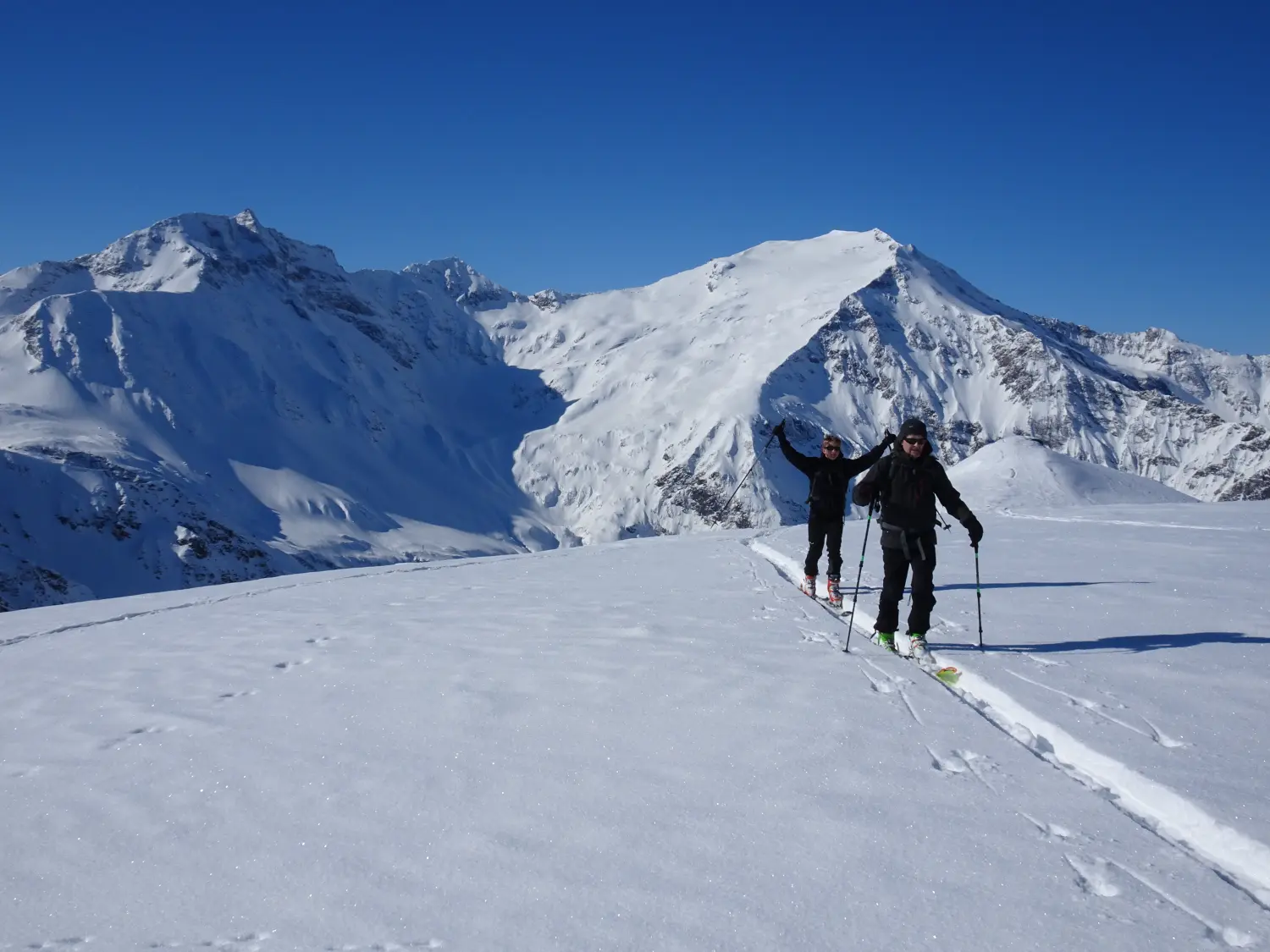 Intensivkurs Skitouren + Tiefschneefahren von Bergspur