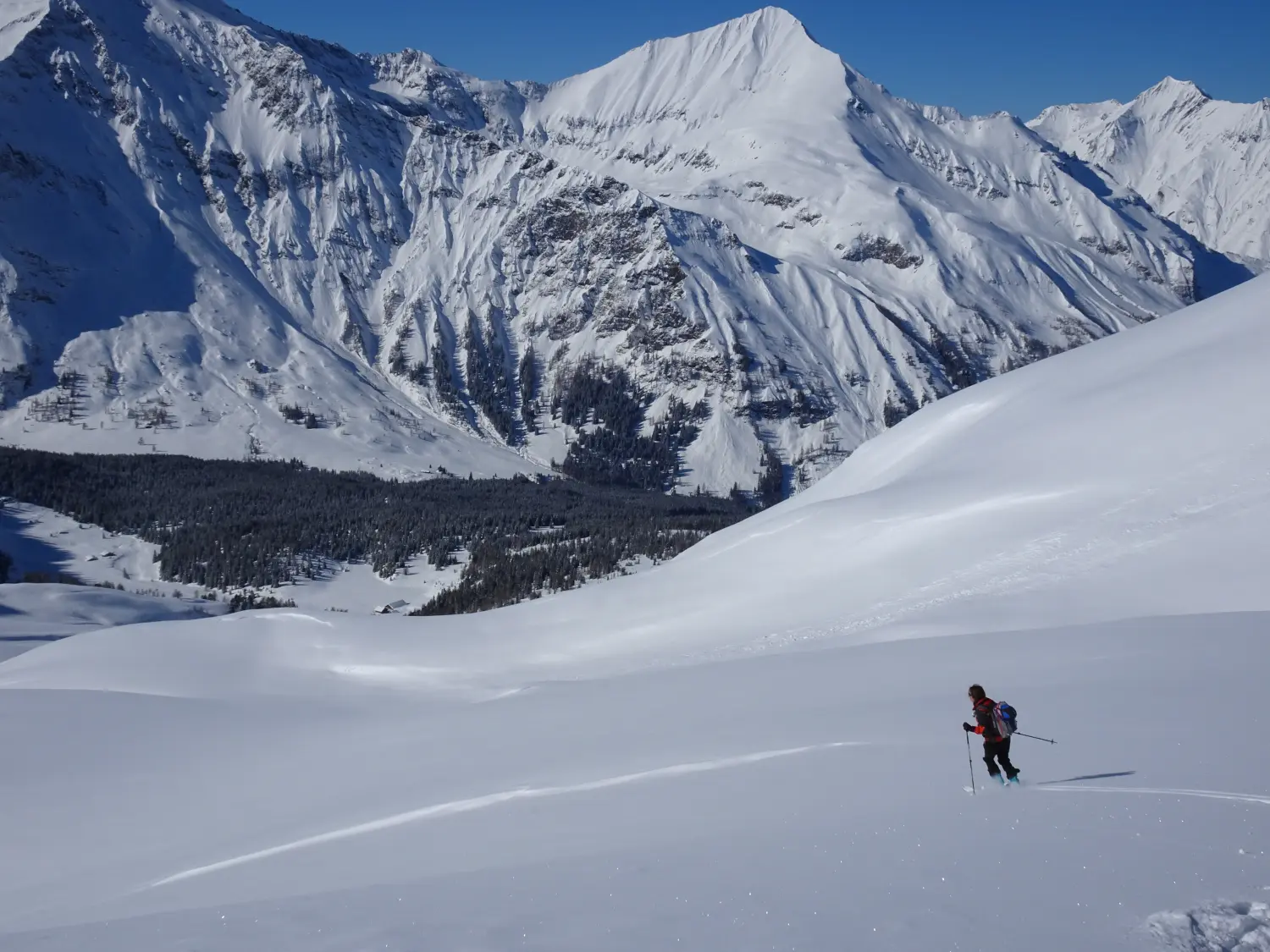 Intensivkurs Skitouren + Tiefschneefahren von Bergspur