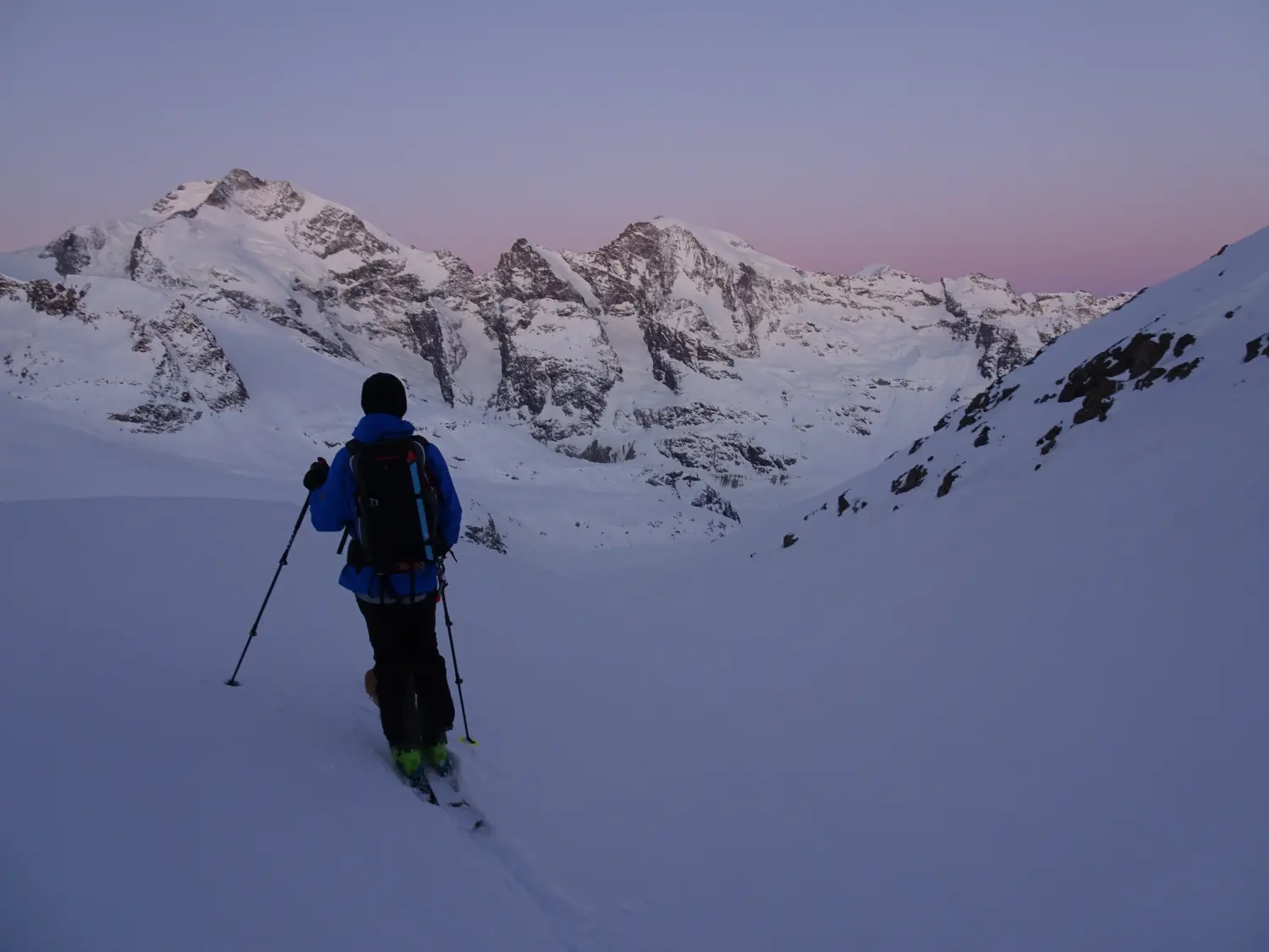 Bernina von Bergspur
